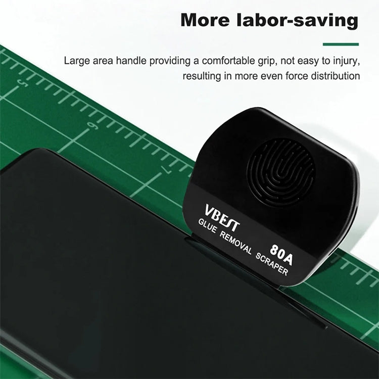 BEST VBST-80A 8 in 1 Stainless Steel Multipurpose Magnetic Double-sided Glue Removal Scraper Set