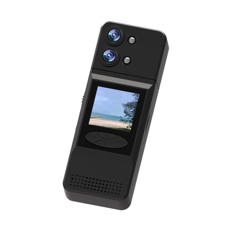 A3 1.5 inch Color Screen 180 Degree Rotation HD Outdoor Sports Recorder(Black)