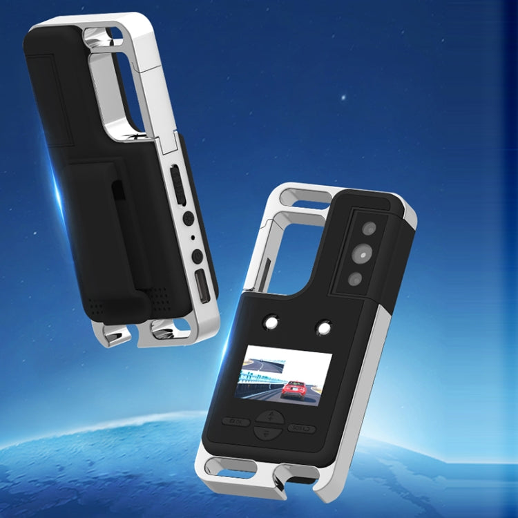 D6 2K Acoustic and Visual Distress Signal Cycling SOS Recorder with Light(Black)