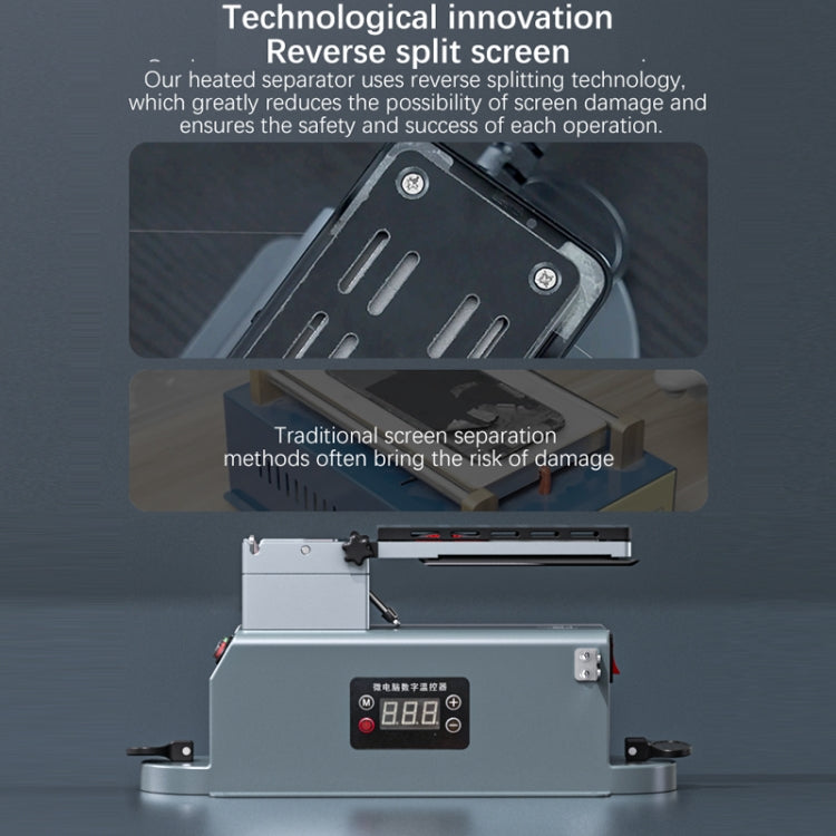 TBK 988X Thermostatic Heating Screen Separator, Plug:EU Plug