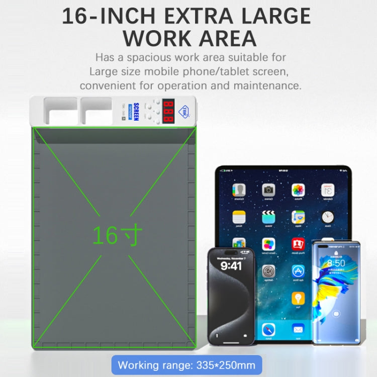 TBK-568A Professional LCD Screen Separate Machine, Plug:AU Plug