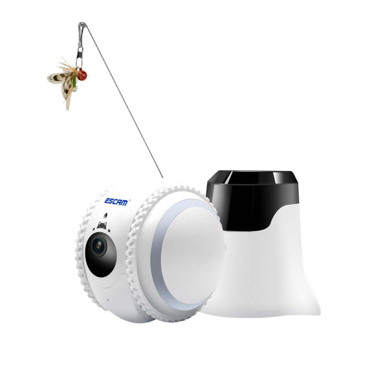 ESCAM QF011 2MP Smart Pet Robot Camera with Night Vision & APP Remote Control(EU Plug)
