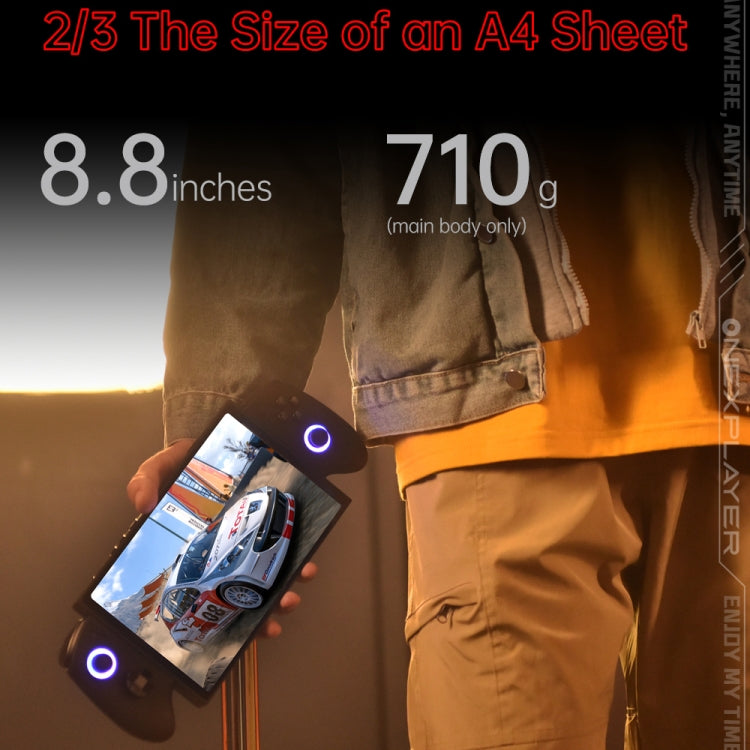 ONE-NETBOOK OneXPlayer X1 mini 8.8 inch Handheld Game Console, 32GB+1TB, Windows 11 AMD Ryzen 7 8840U(Black)