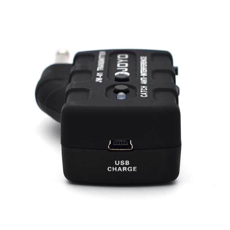 JOYO JW-01 Low Noise Portability Guitar Wireless Audio Transmitter Audio Receiver, Plug:UK Plug(Black)