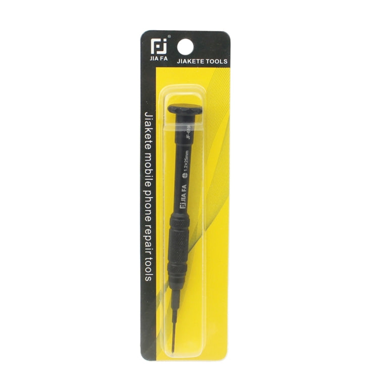 JIAFA JF-619-1.5 Cross 1.5 x 30mm Mobile Phone Repair Tool Screwdriver(Black)