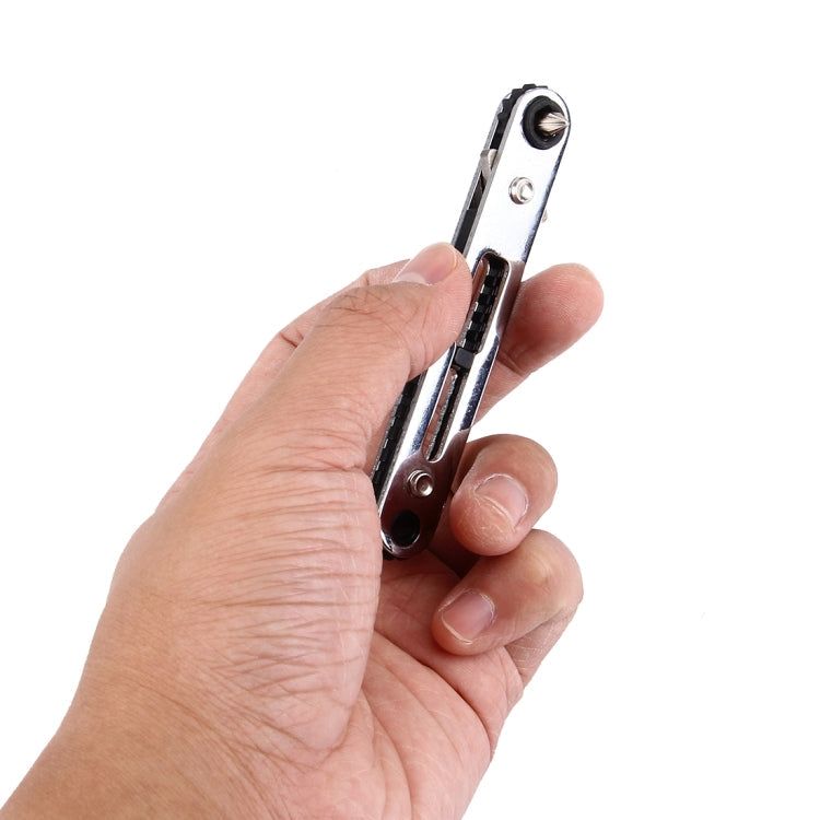 RGH-9A 9 in 1 Thin Ratchet Wrench Set (Straight)