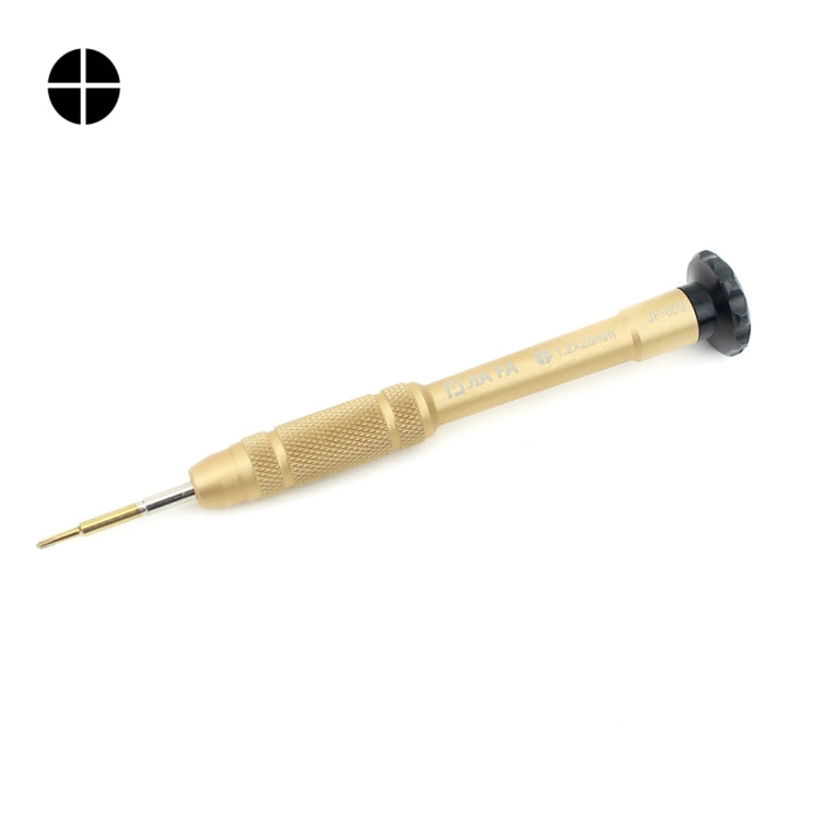 JIAFA JF-609-1.2 Cross 1.2 Mobile Phone Repair Tool Screwdriver (Gold)