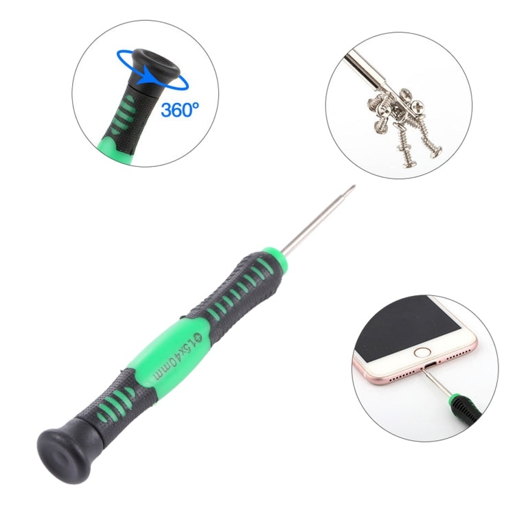 JIAFA JF-607-1.5 Cross 1.5 Mobile Phone Repair Screwdriver (Green)