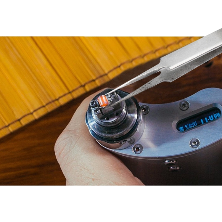 JIAFA ST-14 High-Hardness Anti-Magnetic Anti-Acid Steel Tweezers