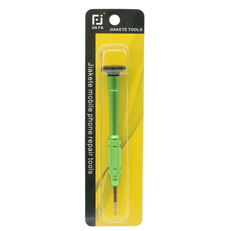 JIAFA JF-609-1.5 Cross 1.5 Mobile Phone Repair Screwdriver (Green)