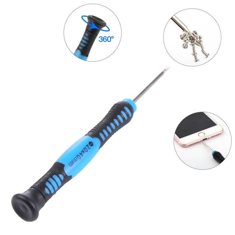 JIAFA JF-607-2.0 Slot 2.0 Mobile Phone Repair Screwdriver (Blue)