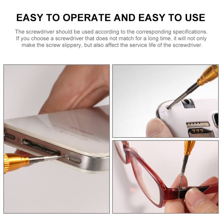 JF-658-1.5 Metal Mobile Phone Repair Tool Phillips Screwdriver