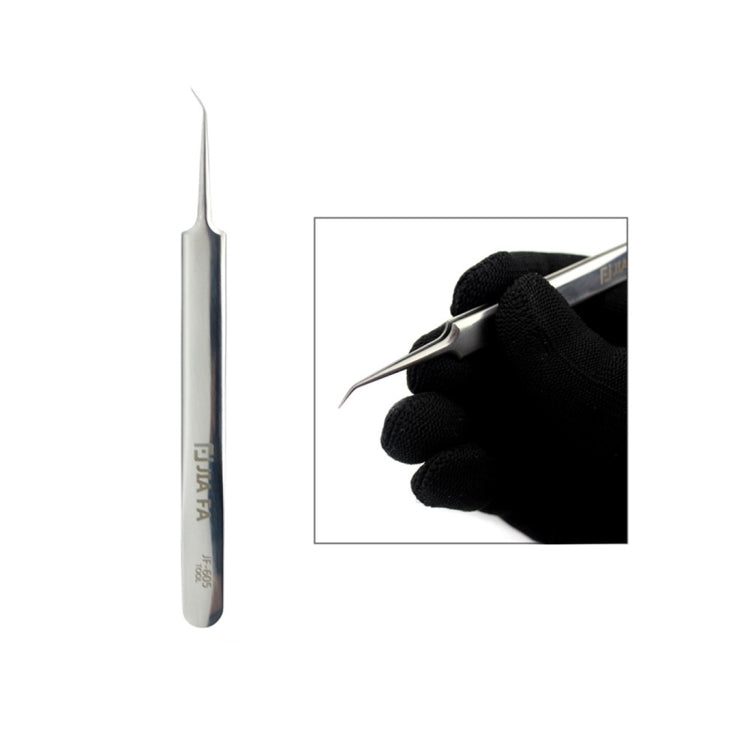 JIAFA JF-605 Stainless Steel Curved Tip Tweezers