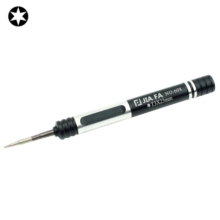 JIAFA JF-608-T3 Torx T3 Mobile Phone Repair Screwdriver (Black)