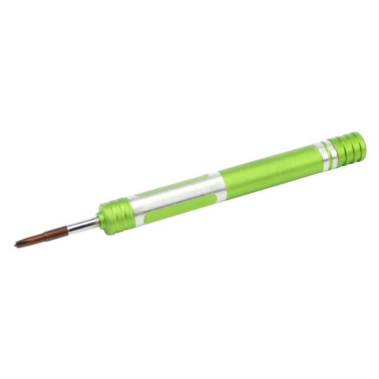 608-2.5 Hollow Cross Tip 2.5 Middle Bezel Repair Screwdriver(Green)