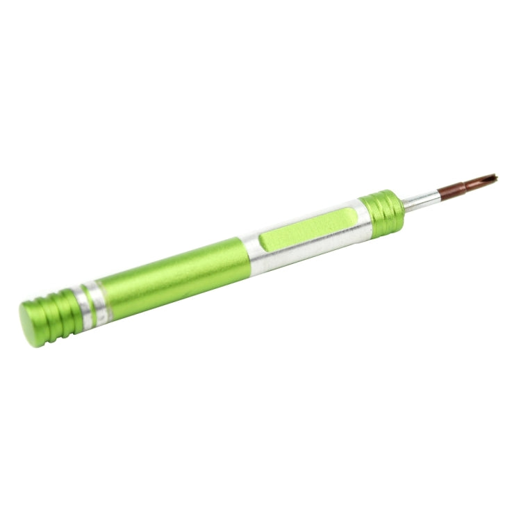 608-2.5 Hollow Cross Tip 2.5 Middle Bezel Repair Screwdriver(Green)