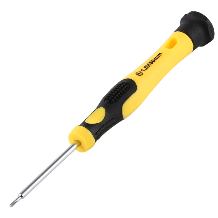 JIAFA JF-611-1.5 Cross 1.5 Mobile Phone Repair Screwdriver(Yellow)