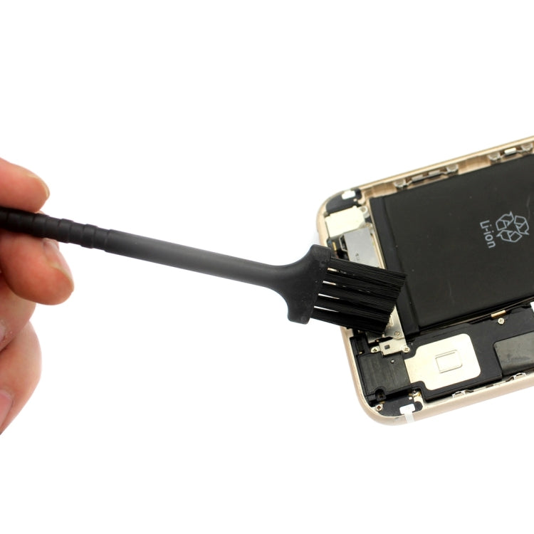 50 PCS JIAFA JF-M13 Cleaning Brush for Cell Phone Interior(Black)