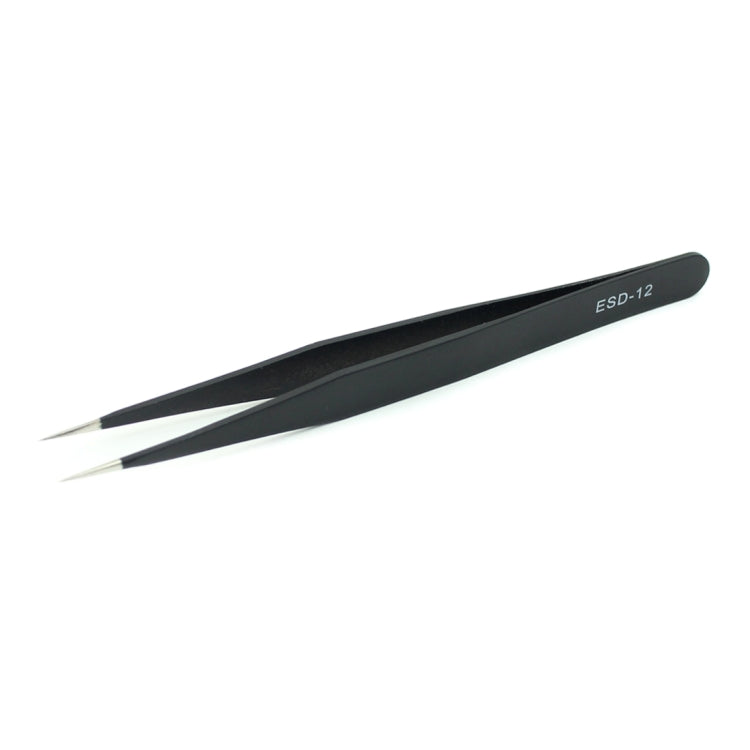 JIAFA JF-8118 9 in 1 Anti-static Precision Tweezers Set with Bag(Black)