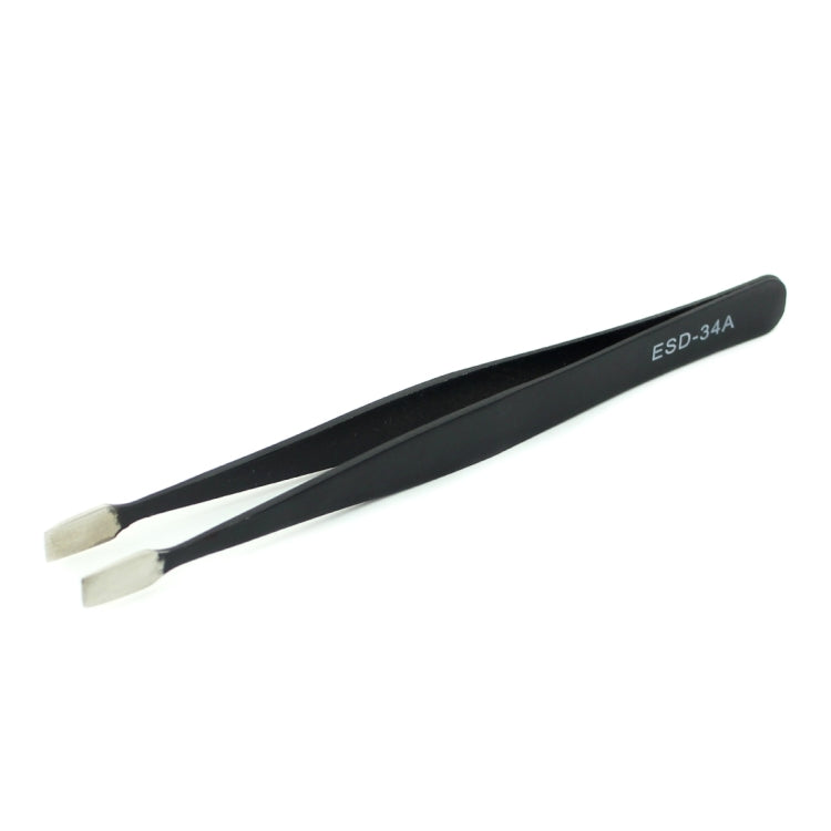 JIAFA JF-8118 9 in 1 Anti-static Precision Tweezers Set with Bag(Black)