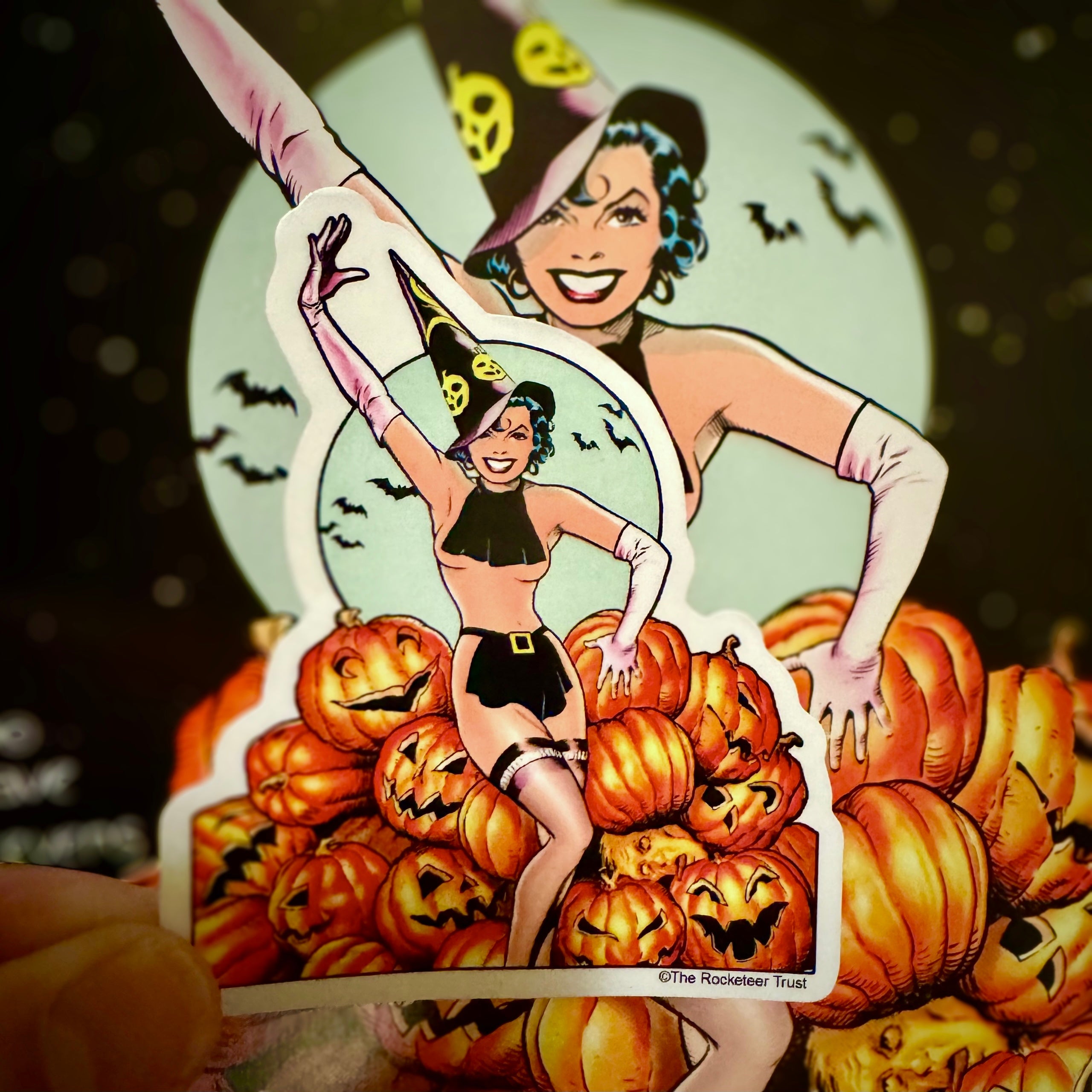 Dave Stevens "Pumpkin Pie" Sticker