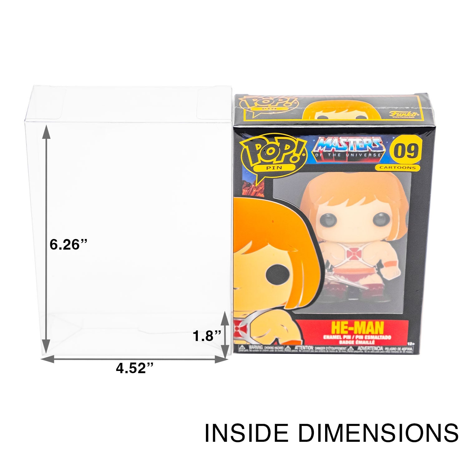 Platinum Protectors for Funko Pop! Enamel Pin