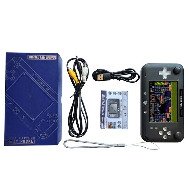 RS-52FC PSP 4.0 inch Pocket Console Handheld Game Player, Support 208 NES Classical Games (Blue)