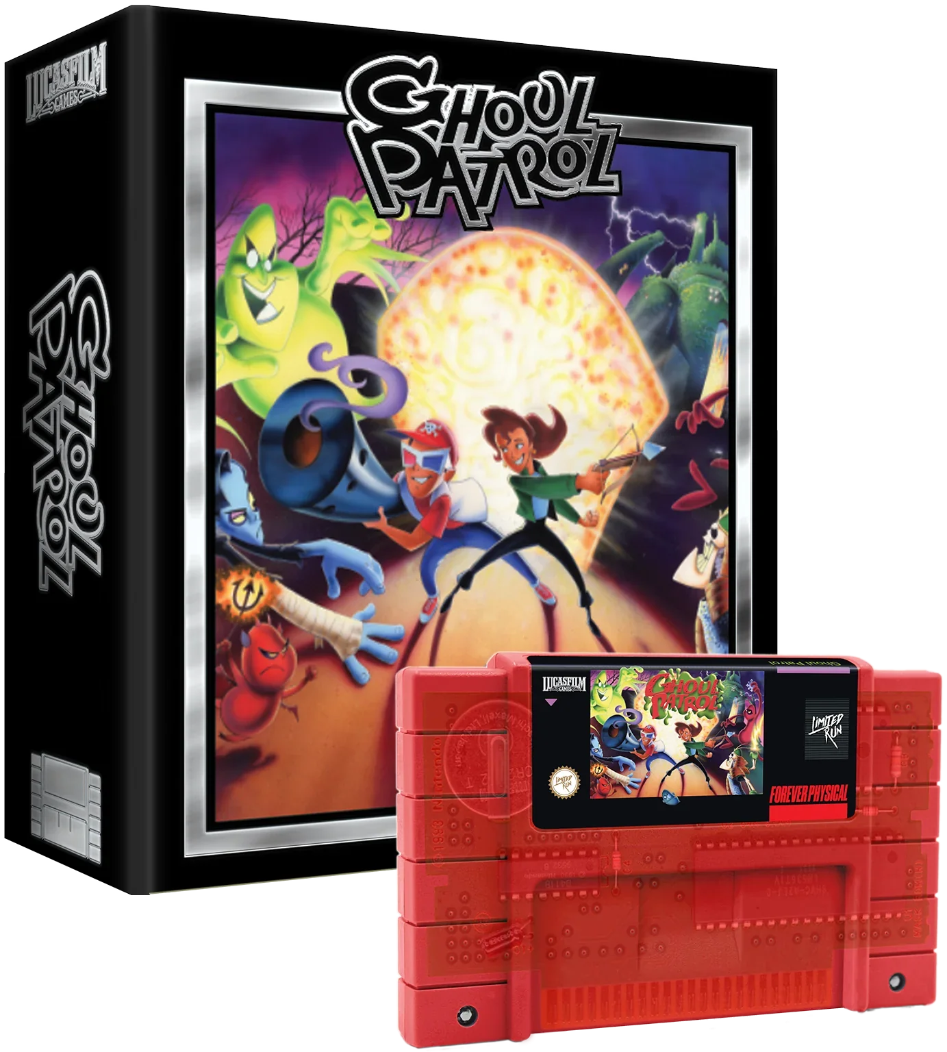 Ghoul Patrol: Premium Edition Red Cartridge (Super Nintendo)