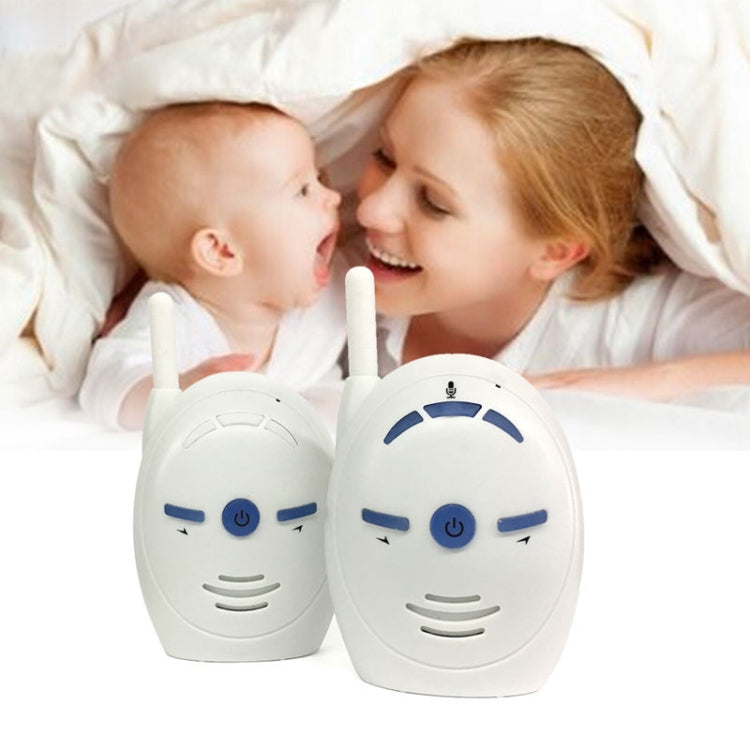 BM-V20 2.4GHz Wireless Digital Audio Baby Monitor, Two Way Voice Talk(White)