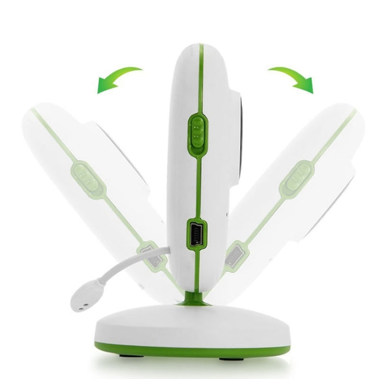 VB602 2.4 inch LCD 2.4GHz Wireless Surveillance Camera Baby Monitor, Support Two Way Talk Back, Night Vision(White)