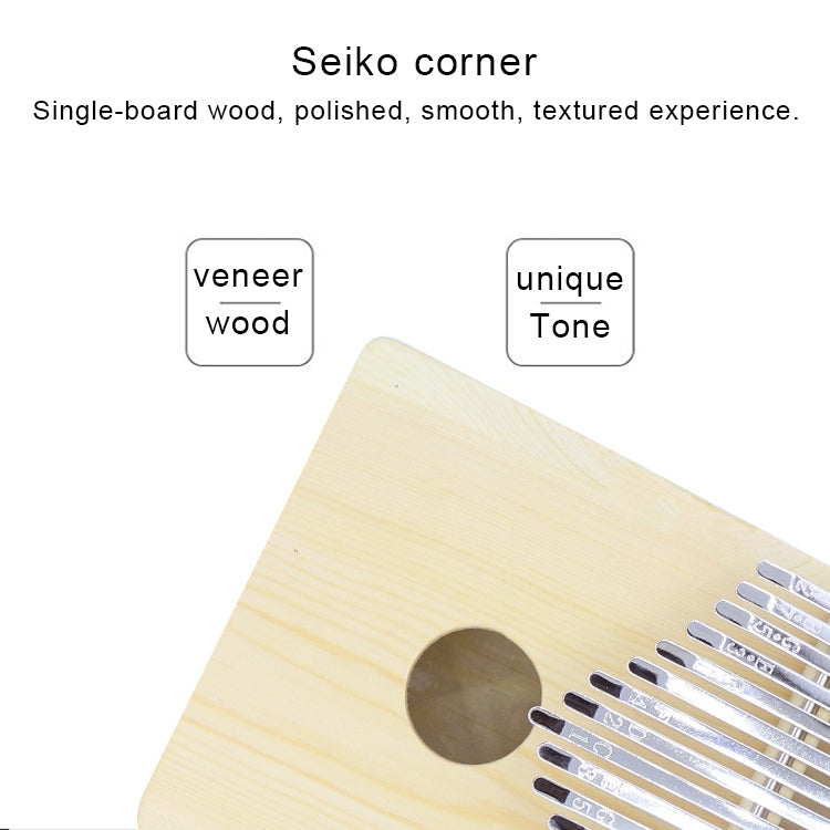 17-tone Kalimba Thumb Piano Kalimba Finger Piano Children DIY