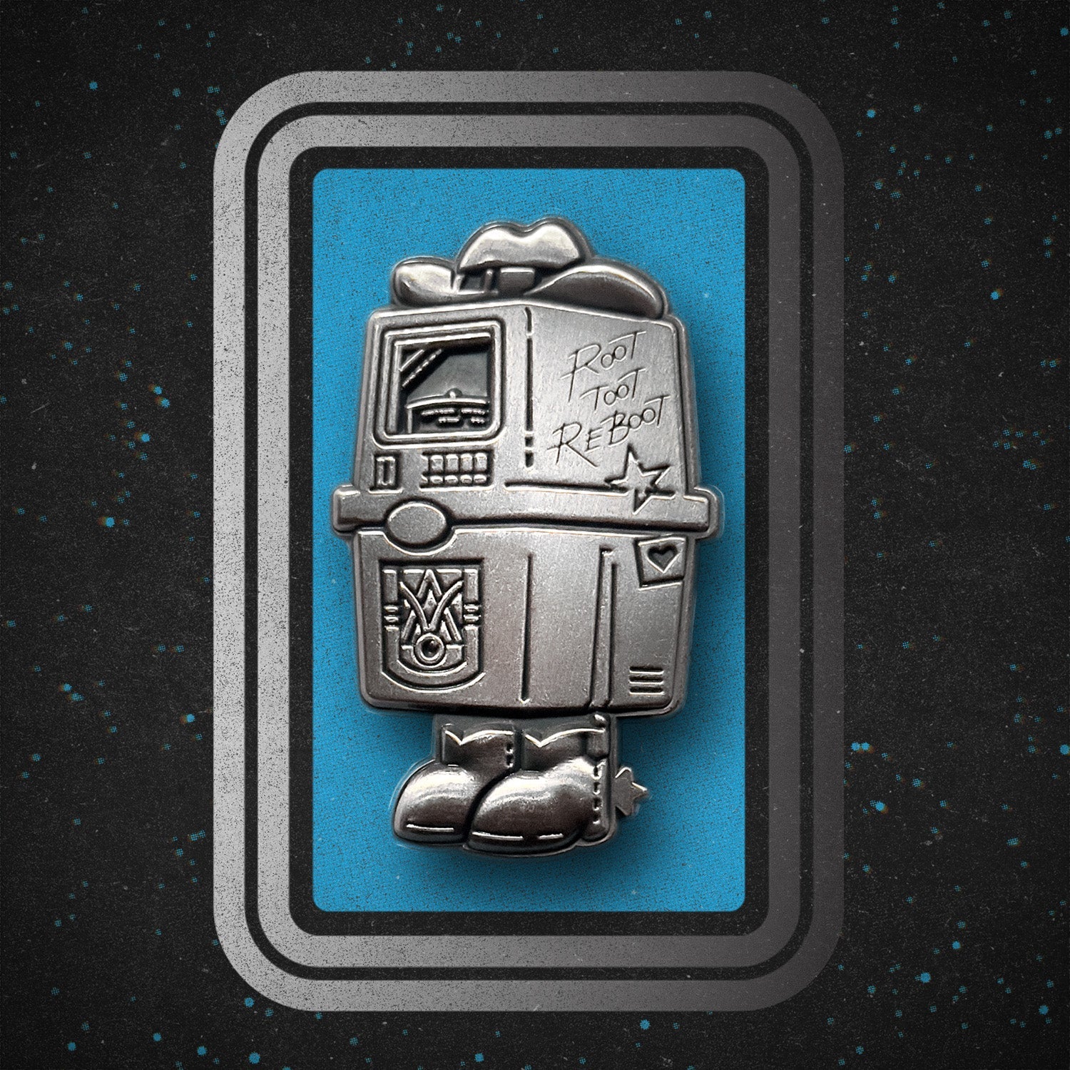 "Honky Tonk Gonk" – 3D Metal Pin