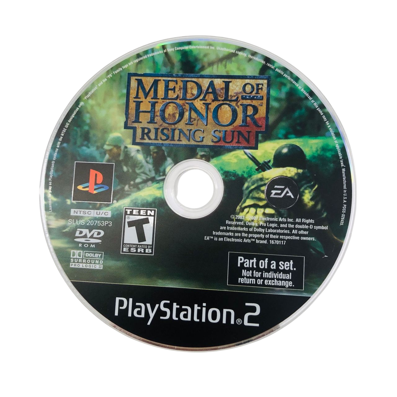 Medal of Honor: Rising Sun | PS2 | G