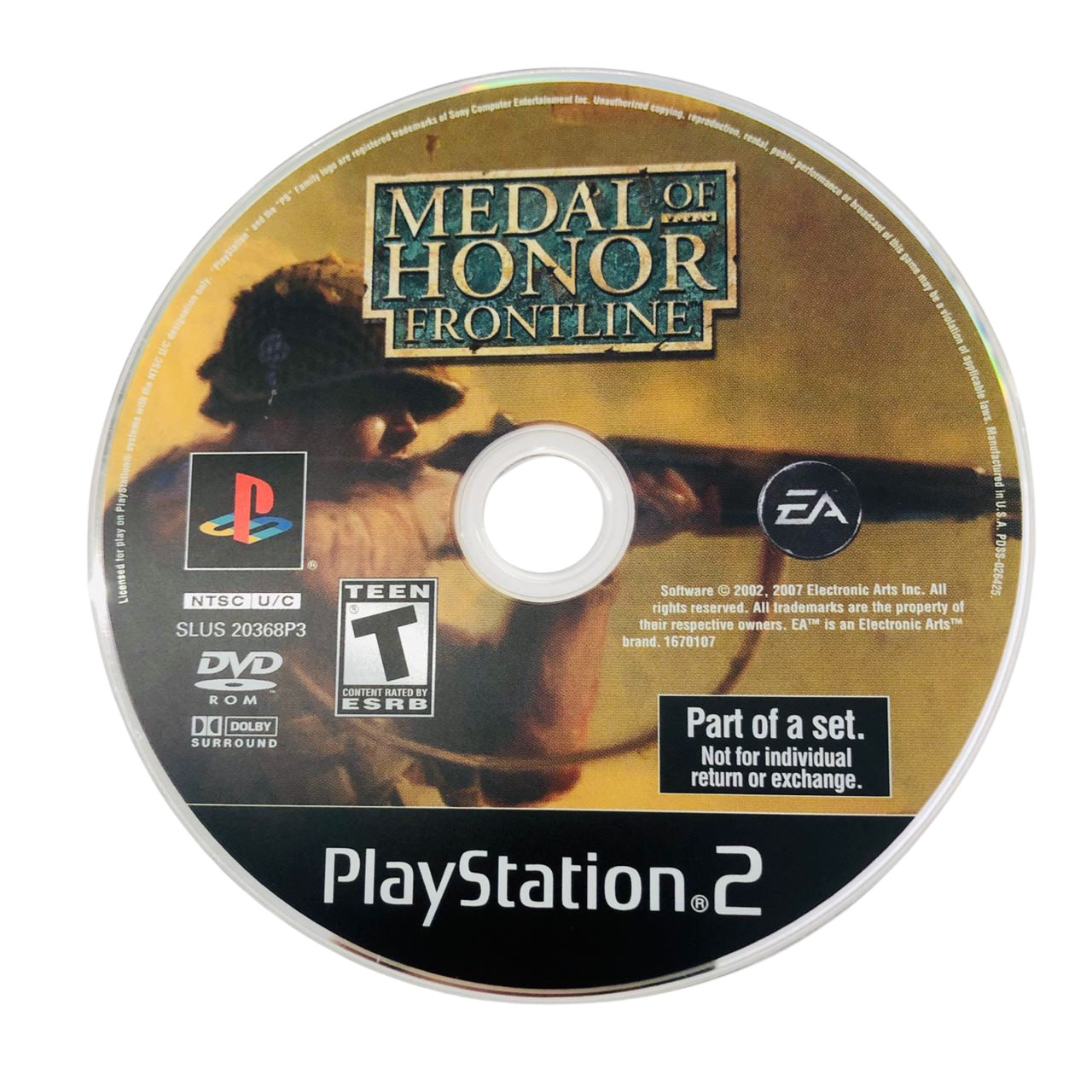 Medal of Honor: Frontline | PS2 | G