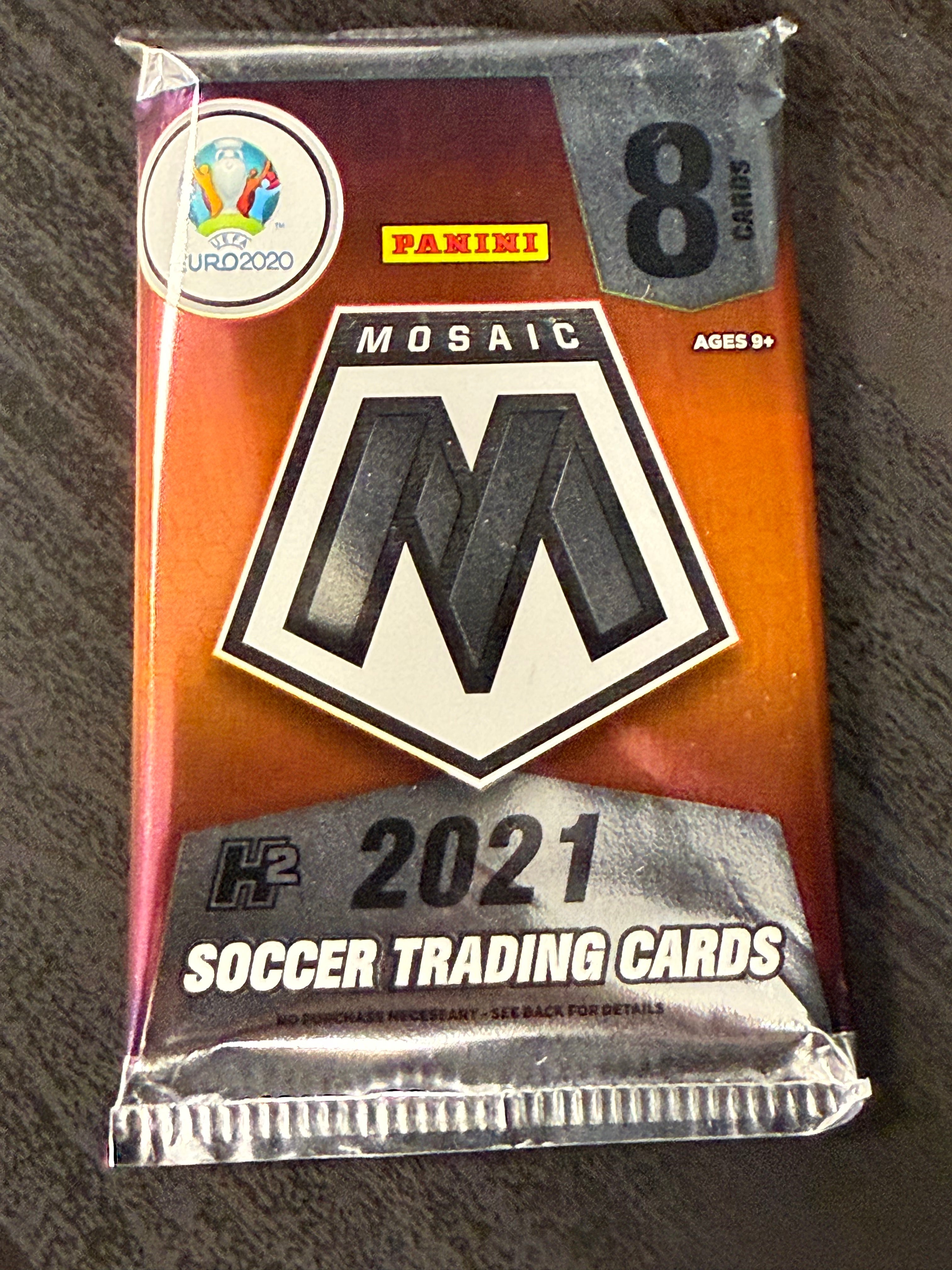 2021 Mosaic Euro Soccer H-2 Single Pack