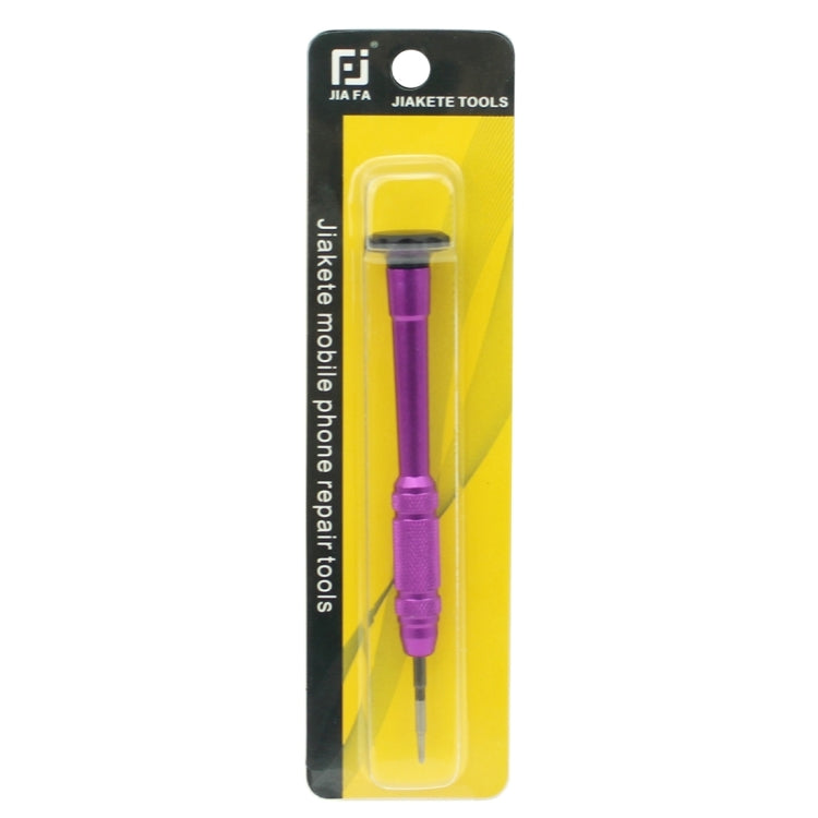 JIAFA JF-609-2.5 Hollow Cross Tip 2.5 Middle Bezel Repair Screwdriver(Magenta)