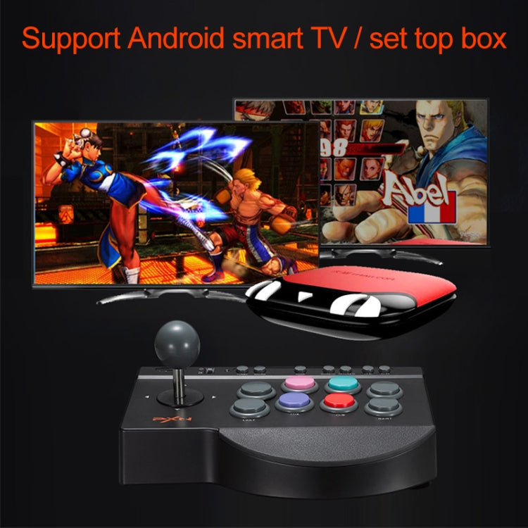 PXN PXN-0082 Gladiator Street Machine Game Handle Rocker Controller for Nintendo Switch / PC / Android System / PS3 / PS4 / XboxOne