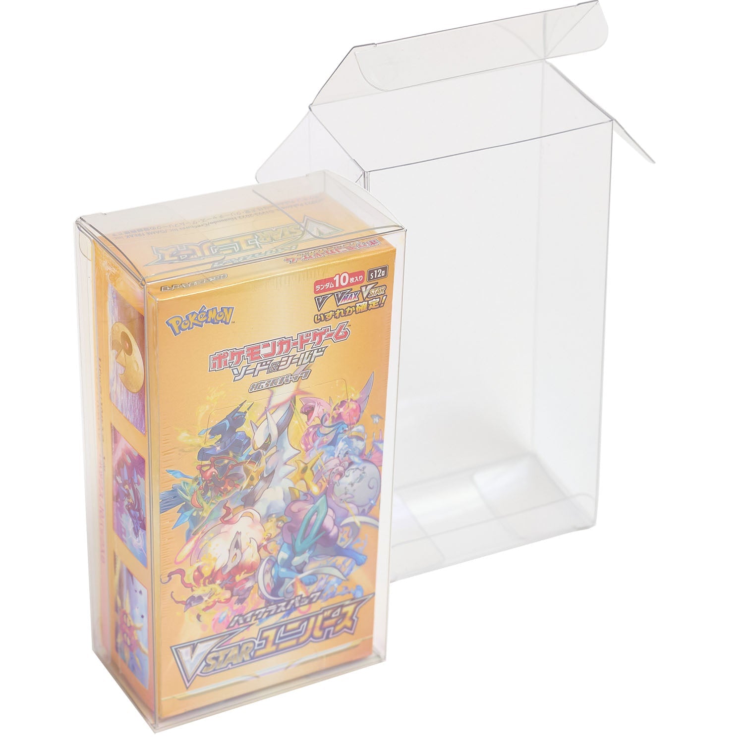 Platinum Protectors for Pokemon Japanese Booster Box - UV & Scratch-Resistant