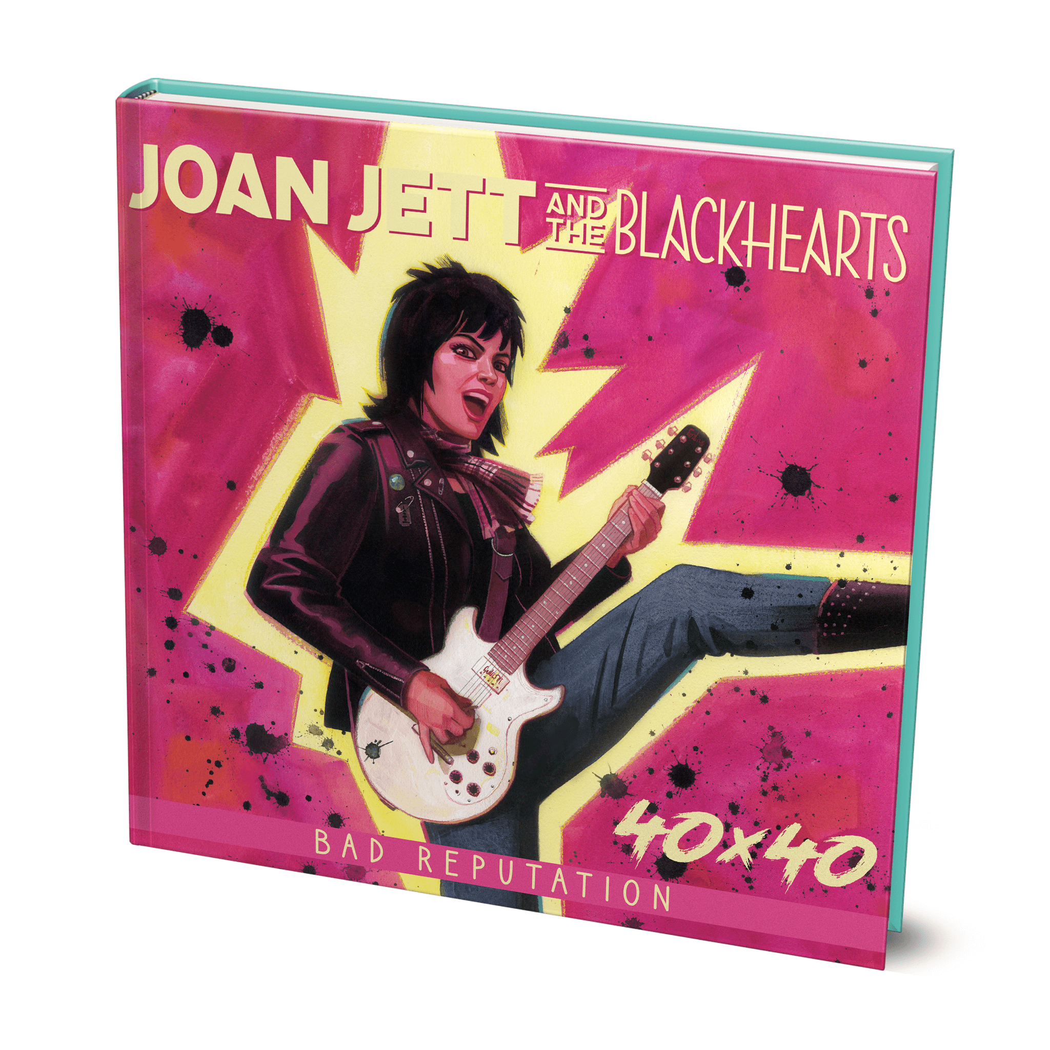 JOAN JETT & THE BLACKHEARTS - 40x40: Bad Reputation/I Love Rock 'n' Roll - Deluxe Book