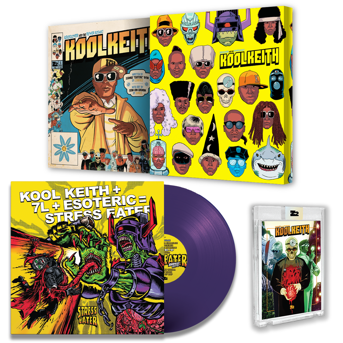 KOOL KEITH: KROSSOVER INTO THE FLOWER KOSMIC (Signed Platinum Edition)
