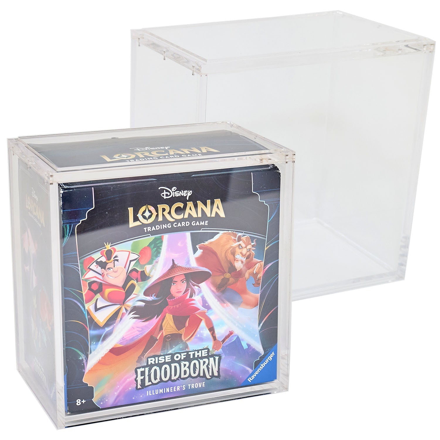 Premium Acrylic Case for Disney Lorcana Trove Box with Magnetic Top