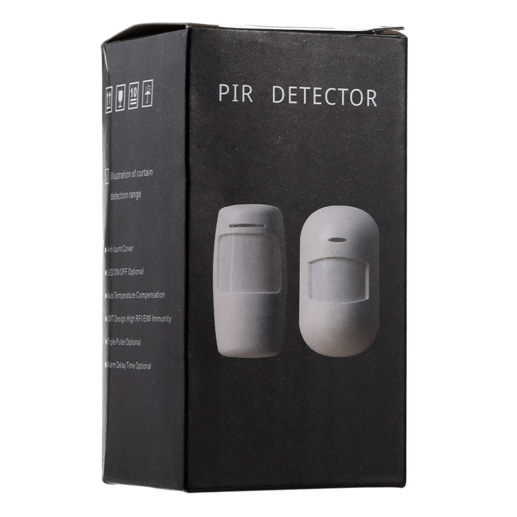 433MHz Wide Angle Wireless PIR Detector(White)