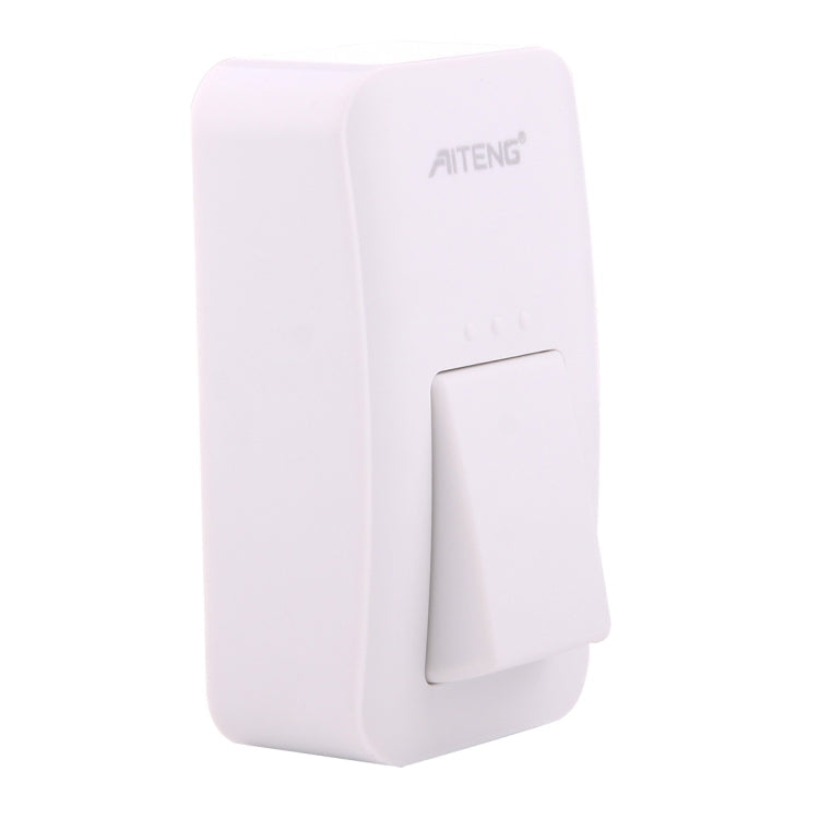 AITENG V026G Life Waterproof Battery-Free Wireless Doorbell, 1 Receiver + 1 x Transmitter, Receiver Distance: 130m, US Plug