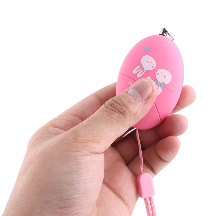 Mini Safe Football Loud Personal Alarm with Anti-Rape for Girl and Kids, 120Db Alarm(Pink)