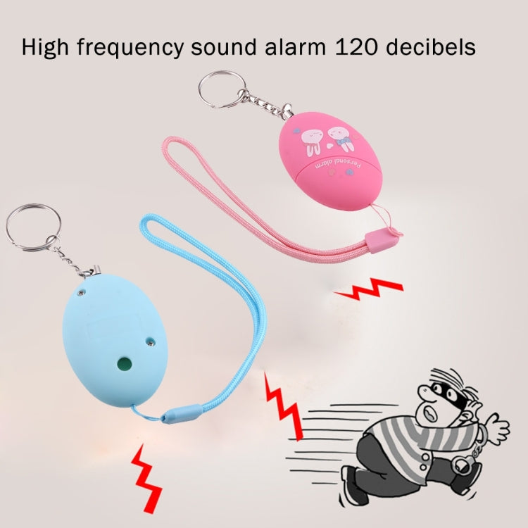 Mini Safe Football Loud Personal Alarm with Anti-Rape for Girl and Kids, 120Db Alarm(Pink)