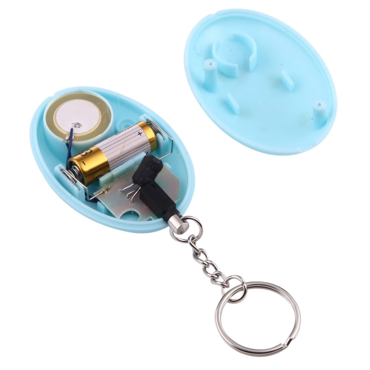 Mini Safe Football Loud Personal Alarm with Anti-Rape for Girl and Kids, 120Db Alarm(Blue)