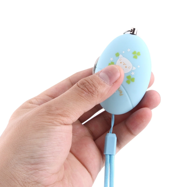 Mini Safe Football Loud Personal Alarm with Anti-Rape for Girl and Kids, 120Db Alarm(Blue)