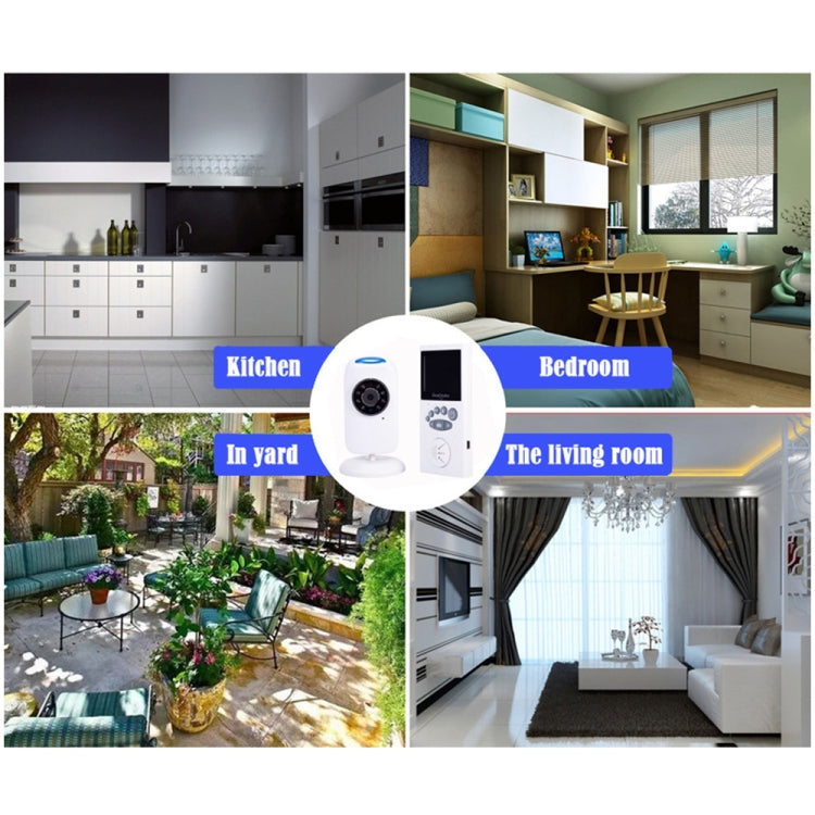 WLSES GB101 2.4 inch Wireless Surveillance Camera Baby Monitor, AU Plug