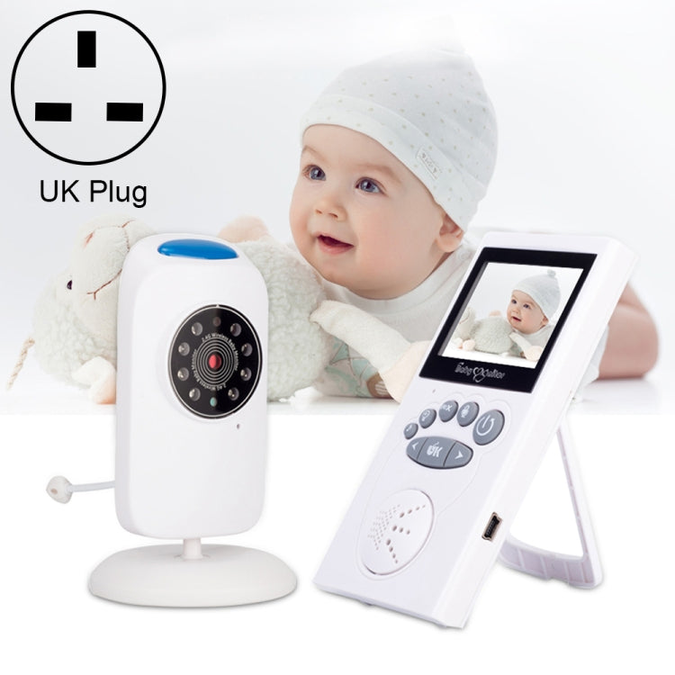 WLSES GB101 2.4 inch Wireless Surveillance Camera Baby Monitor, UK Plug