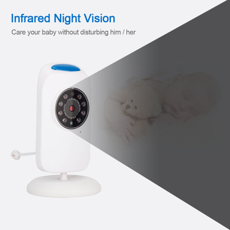 WLSES GB101 2.4 inch Wireless Surveillance Camera Baby Monitor, UK Plug